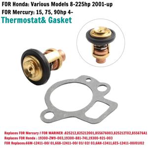 아웃보드용 온도조절기 및 개스킷 66M-12411-00, 머큐리 4 스트로크 15, HP, 머큐리: 15, 75, 90hp 4, 25, 30, 40, 50, 60, 4 스트로크