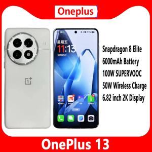 중국어 버전 OnePlus 13 Snapdragon 8 Elite 6.82'' 120hz LTPO AMOLED 디스플레이 ColorOS 15 6000mAh 배터리 100W SUPERVOOC