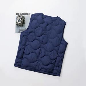 남성용 가을 겨울 다운 베스트 2025 신상 라운드넥 V넥 투웨이 베스트 캐주얼 오피스룩 만능 조끼