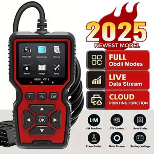 자동차 OBD2 스캐너 진단 도구 V519 다국어 OBDII 자동차 전압 테스터 엔진 결함 코드 스캐너 자동차 코드 리더