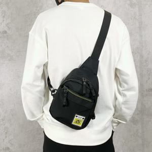 자원 봉사 남여 캐주얼 여행 미니 가슴 가방 방수 옥스포드 나일론 패션 컬러 블록 레저를위한 경량 작은 가방