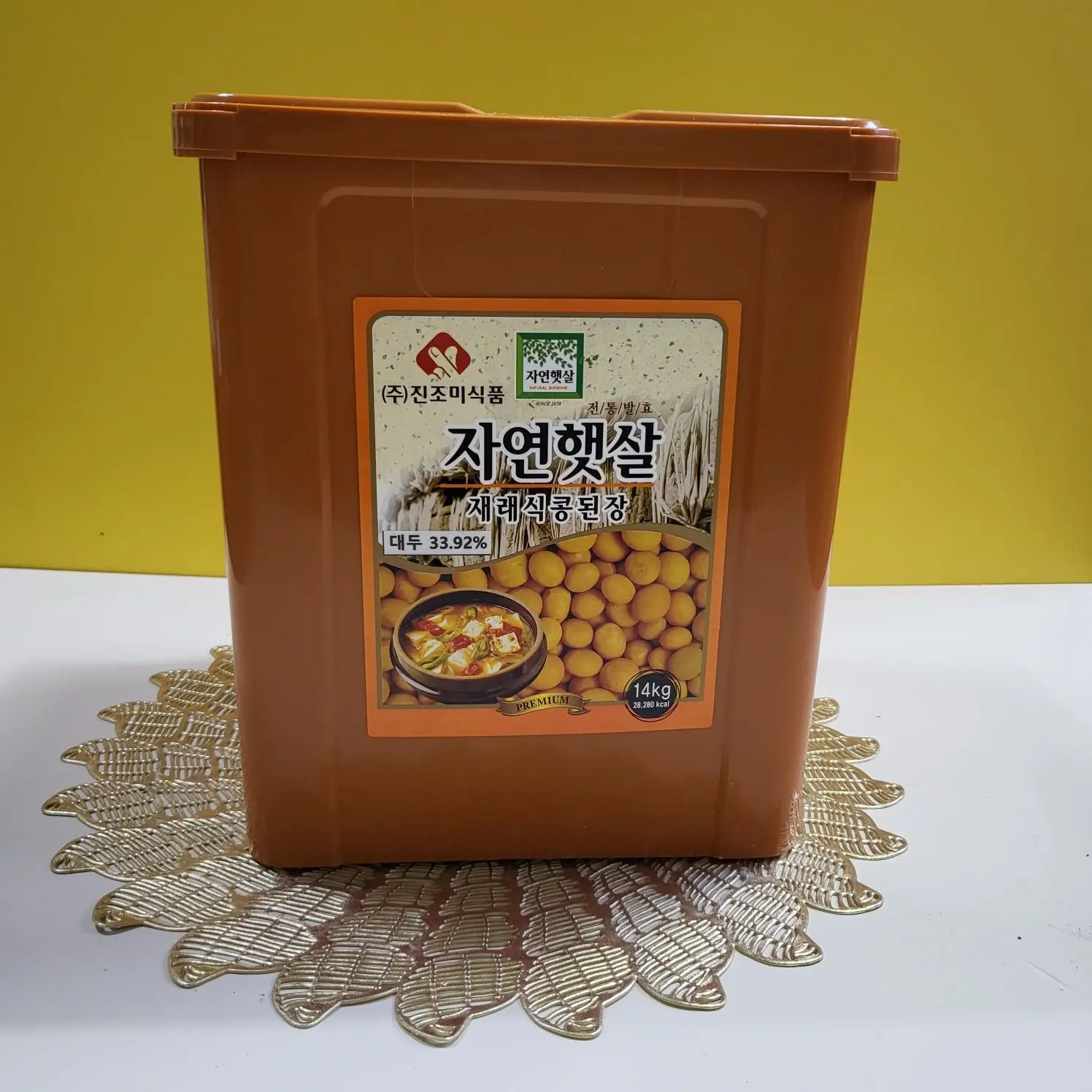 자연햇살 재래식 콩된장 14kg