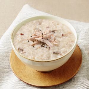 그곳에가면 HACCP 미다몰 영양 닭죽 1kg(500g+500g) 뽕잎분말 함유