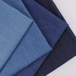 145cm 스트레치 데님 원단 블루 워시 마이크로 탄성 통기성 야드당 셔츠 의류 가방 쿠션 퀼팅 바느질 용품