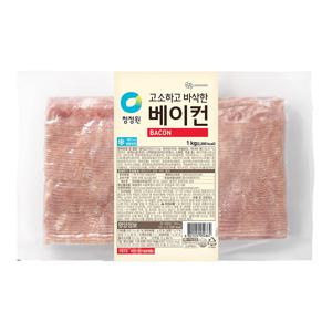 청정원 고소하고 바삭한 베이컨 1kg