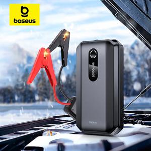 베이스어스 에어/프로 차량 점프 스타터 1000A 10000/12000mAh 점프 스타터 파워 뱅크 차량 배터리 시동 장치 비상 부스터