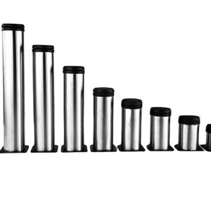 1Pc 5CM-35CM 가구 조정 가능한 캐비닛 다리 스테인레스 스틸 가구 다리 캐비닛 테이블 소파 침대 피트 가구 다리 피트