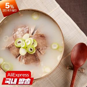 손맛 진한 설렁탕600g 5팩, 10팩 냉동식품 넉넉한양 식당에 납품하는 간편식