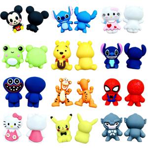 10PCS 3D 실리콘 비즈 트렌드 3D 초점 비즈 실리콘 비즈 수제 DIY 펜 젖꼭지 체인 쥬얼리 도매 액세서리 선물