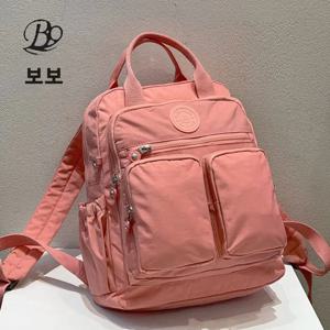 보보 신형 경량 대용량 방수 패셔너블 여성 백팩 다기능 숄더백 여행 가방 책가방