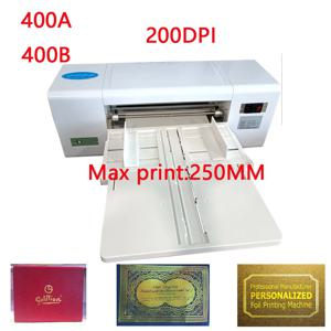 LY 디지털 스탬핑 기계 400A/B 리본 PVC 종이 호일 프레스 프린터 옵션 롤링 작업 플랫폼 해상도 200DPI