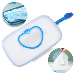 휴대용 물티슈 상자 아기 물티슈 케이스 야외 교수형 물티슈 보관 홀더 Pp 플라스틱