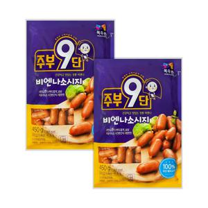 목우촌 주부9단 비엔나 소시지 450g 2개