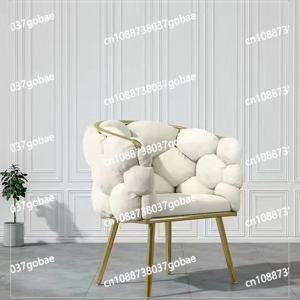 메이크업 의자 소녀 침실 라이트 럭셔리 화장대 스툴 심플 모던 홈 등받이