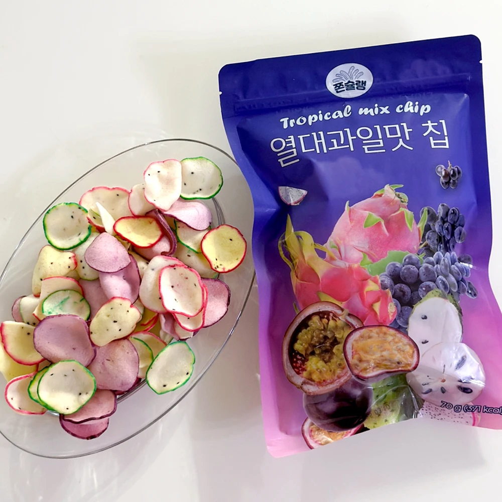 열대 과일 믹스 칩 70g