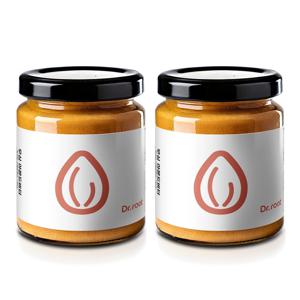 닥터루트 무첨가 무심 아몬드버터 200g 2병 국내제조 무설탕 무가당 아몬드100%