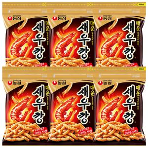 농심 매운 새우깡 400g 6개 대용량