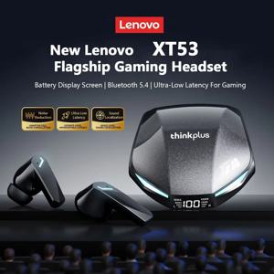 Lenovo XT53 무선 블루투스 이어폰 TWS 헤드셋 긴 내구성 HIFI 서라운드 HD 통화 스포츠 방수 게임용 헤드폰