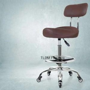 등받이 리프트 회전 의자 도르래 주방 요리 이발사 의자 치료 안장 의자 화장품 미적 마스터 Стул На Колесиках