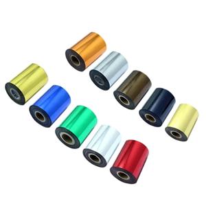 120M 핫 스탬핑 종이 호일 4cm 8cm 너비 금박 종이 열전달 냅킨 금박 PVC 카드 엠보싱 옵션 색상