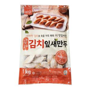 굿프랜즈 감자 김치 잎새만두 1kg