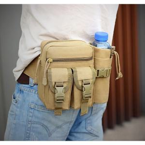 루어 낚시 허리 가방 - 남성용 다기능 방수 스포츠 허리 가방, 물병 슬링백, 야외 낚시 도구 파우치
