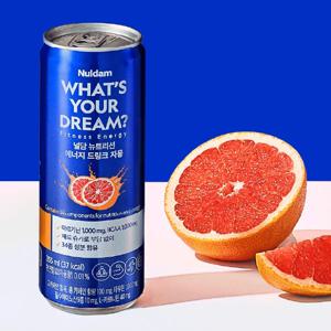 널담 뉴트리션 에너지 드링크 제로슈가 자몽 355ml, 24개입 아르기닌 BCAA 타우린 1000mg 함유