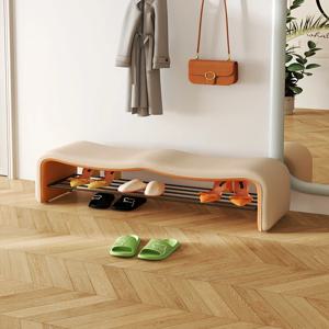 신발 교환 의자 집 문 신발 의자 출입구 의자 디자이너 휴대품 보관소 소파 벽에 붙은 의자 벤치 의자 침대 옆 의자