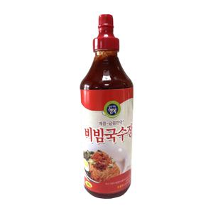시원밥상 다용도 면 비빔장 500g 소스 비빔국수 Bibim Sauce