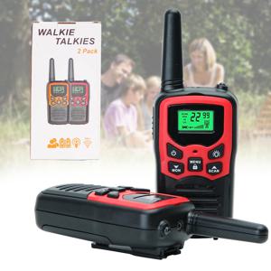 2/4PCS ABBREE AR-T5 워키 토키 미니 소형 22 채널 장거리 VOX Flashligh 성인용 양방향 라디오 어린이 선물