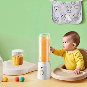 휴대용 무선 주서기 USB 충전, 착즙에 편리함, 가정용으로 이상적, 학생, 직장인에게 적합