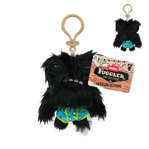 Fuggler 봉제 인형 키 체인 추악한 미소 치아 괴물 펜던트 Fugg Wide Eyed Weirdo Black Funny Soft Backpack Keyring Gifts11CM