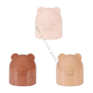 소프트 애플리케이터가있는 소형 베이비 파우더 케이스 누출 저항성 기술 기저귀 B2EB의 편리한 저장을위한 경량 설계