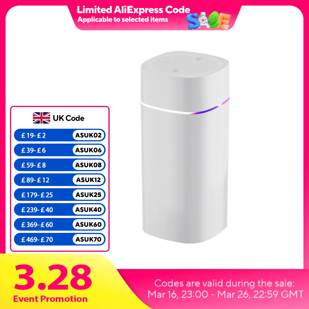 소형 USB 듀얼 스프레이 가습기 가정용 음소거 대형 안개 볼륨 데스크탑 자동차 운반