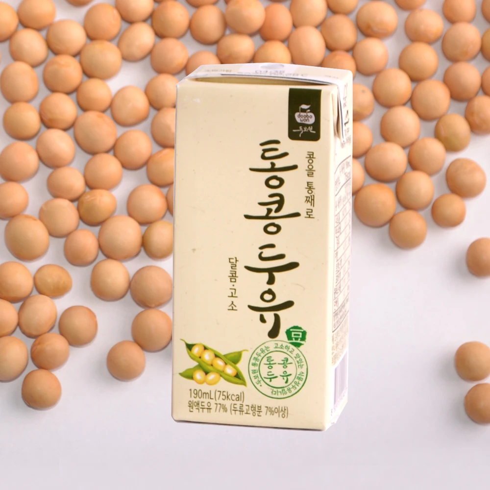 [긴급할인] 통째로 갈아만든 두보원 통콩두유 190ml X 80팩
