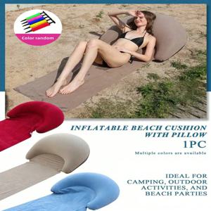 야외 캠핑 접이식 풍선 비치 매트, 컴팩트하고 편리하며 간편한 캠핑 야외 매트, 해변 파티에 적합