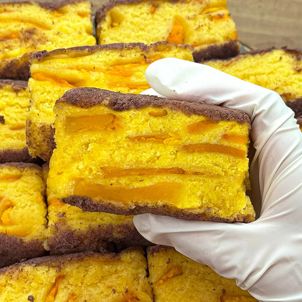 ★명가삼대떡집★단호박이 통째로 들어간 단호박 시루떡 1kg 개별포장