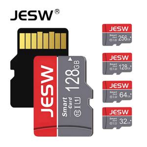 JESW 마이크로 128G 울트라 메모리 SD 카드 TF 플래시 카드 A1 V10 C10 U1 32GB 64G 16G 8G 4G 카메라 UAV 폰 스위치용