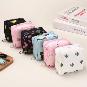 여성용 생리대 가방 위생 면 보관 가방 월간 이벤트 Bagaunt's Napkin Bag Zero Wallet
