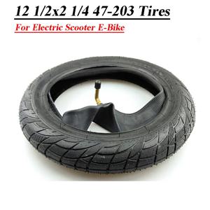 전기 자전거용 타이어 및 튜브, 접이식 인치에 맞는 베이비 캐리어, 12 1/2x2 1/4, 47-203