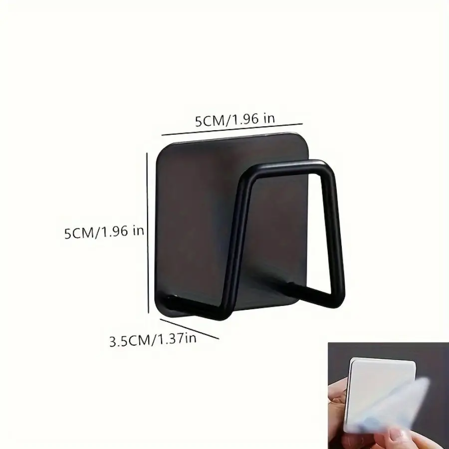 스테인리스 스틸 싱크대 스펀지 걸이 2개, 스펀지, 철망볼, 배수, 싱크대 내부 벽면 부착, 주방용품