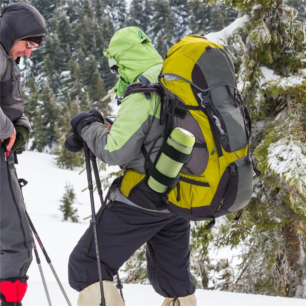새로운 Molle 물병 주머니 가방 휴대용 군사 야외 여행 하이킹 물병 홀더 주전자 캐리어 가방