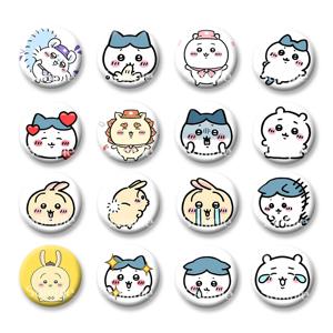 Chiikawa 이모티콘 플래시 배지 애니메이션 카드 수집 브로치 열쇠 고리 냉장고 자석 메이크업 거울 ACG 액세서리 소년 소녀 선물