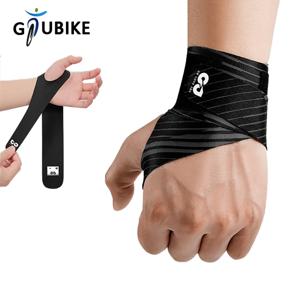 GTUBIKE 1 Pcs 당구 장갑 손목 받침대 야외 스포츠 사이클링 왼쪽 및 오른쪽 훈련 미끄럼 방지 통기성 탄성 여성 남성