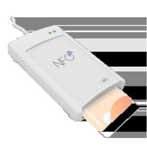 ACR1581U 듀얼 부스트 III USB 듀얼 인터페이스 접촉 및 비접촉식 NFC 리더 라이터, ISO15693 NFC 태그, SRI/SRIX,CTS, 토파즈 카드용