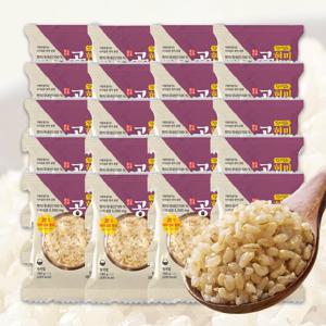 [팔도찬미] 현미밥 100% 즉석밥 작은공기 180g 20개