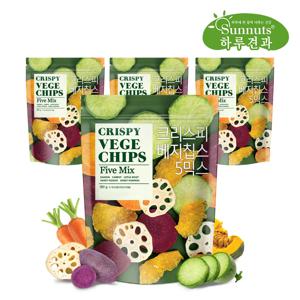 [하루견과] 크리스피리얼칩스180gx4봉