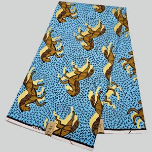 아프리카 면 왁스 인쇄 직물, 바틱 직물, 진주 가루 인쇄, 클래식 인기 디자인, 조각당 6야드