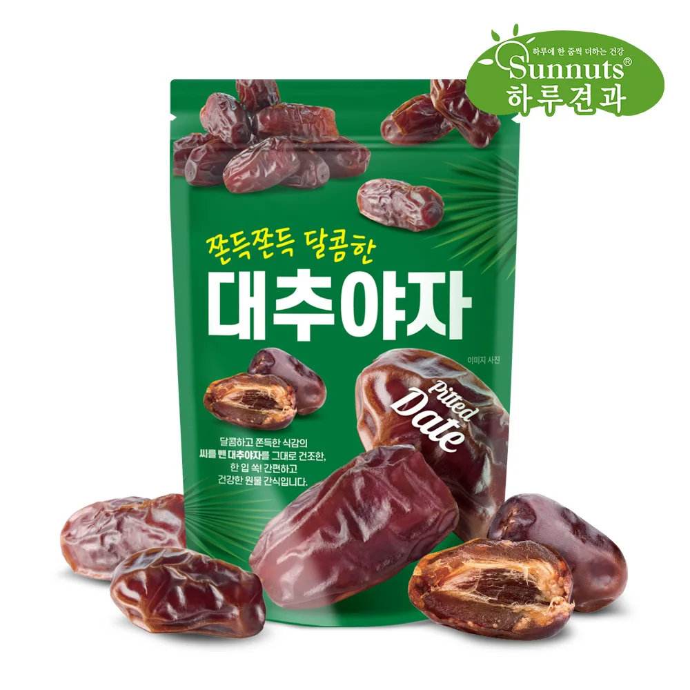 [하루견과] 과육 본연의 달콤함! 씨없는 대추야자 200g