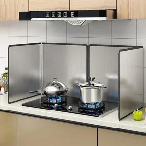 오일 스플래터 가드 튀김용 그리스 스플래터 스크린 스플래터 가드 스테인레스 스틸 스플래터 스크린 가스 스토브 오일 스플래시 가드